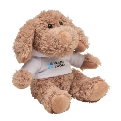 Gift Campaign Cagnolino di peluche con hoodie per stampa sublimatica Woof></noscript> Peluche
