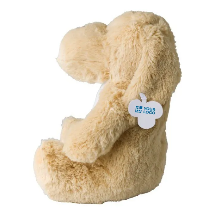 Gift Campaign Cagnolino di peluche con occhi ricamati e etichetta personalizzabile> Peluche