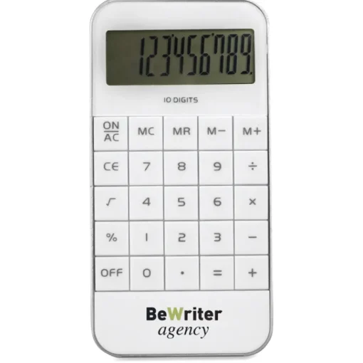 Gift Campaign Calcolatrice personalizzata 10 cifre in ABS con batteria DigiCal> Gadget Per La Scuola