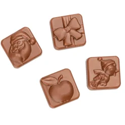 Gift Campaign Calendario Avvento con cioccolatini al latte confezione biodegradabile> Gadget Natalizi
