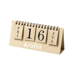 Gift Campaign Calendario da tavolo personalizzabile perpetuo in cartone Perpetual> Gadget Per L'Ufficio