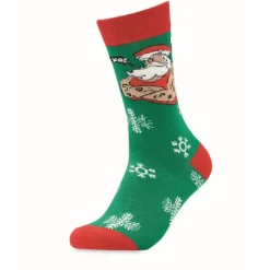 Gift Campaign Calzini natalizi di cotone e poliestere rPET taglia L 43-46 Joyful></noscript> Gadget Natalizi