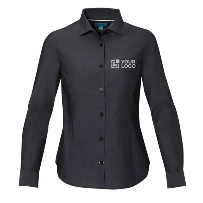 Gift Campaign Camicia aziendale da donna in popeline ecologico 121 g/m2 Elevate NXT> Camicie Personalizzate