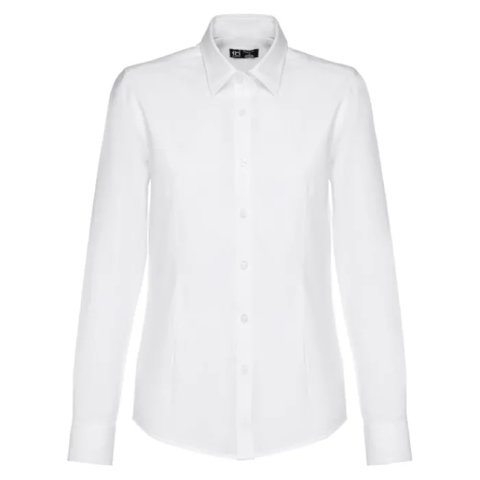 Gift Campaign Camicia da donna in popeline di cotone ed elastan 130 g/m2 THC Tokyo> Camicie Personalizzate