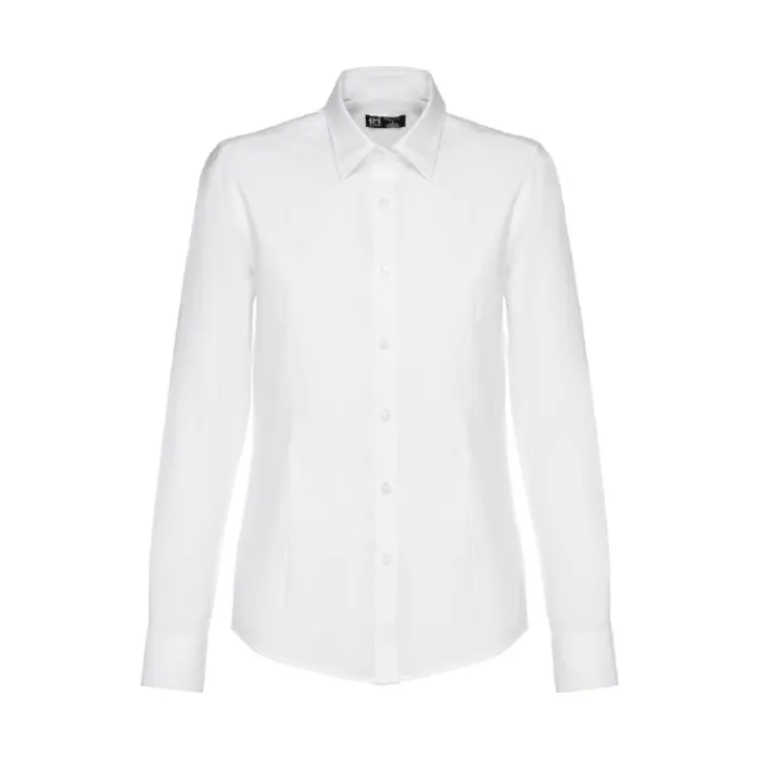 Gift Campaign Camicia da donna in popeline di cotone ed elastan 130 g/m2 THC Tokyo> Camicie Personalizzate