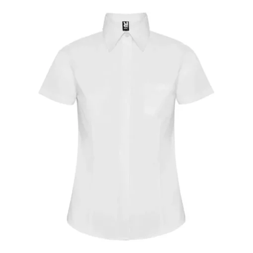 Gift Campaign Camicia da lavoro a manica corta in poliestere 130 g/m2 Roly Sofia> Camicie Personalizzate