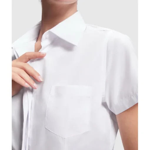 Gift Campaign Camicia da lavoro a manica corta in poliestere 130 g/m2 Roly Sofia> Camicie Personalizzate