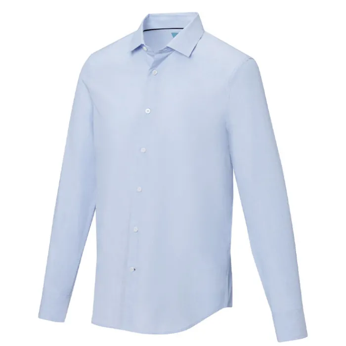 Gift Campaign Camicia in popeline 121 g/m2 cotone biologico con logo Elevate NXT> Camicie Personalizzate