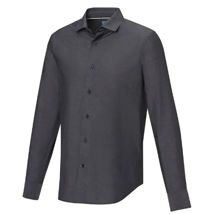Gift Campaign Camicia in popeline 121 g/m2 cotone biologico con logo Elevate NXT> Camicie Personalizzate