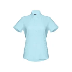 Gift Campaign Camicia maniche corte da donna in cotone oxford 130 g/m2 THC London WH> Camicie Personalizzate