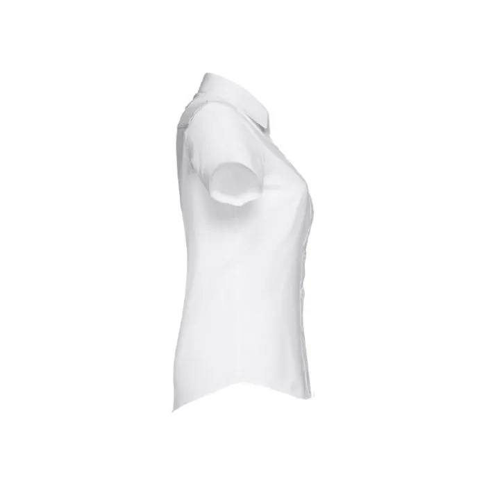 Gift Campaign Camicia maniche corte da donna in cotone oxford 130 g/m2 THC London WH> Camicie Personalizzate
