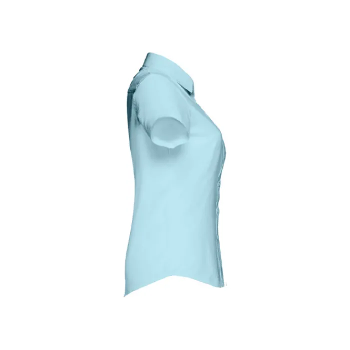 Gift Campaign Camicia maniche corte da donna in cotone oxford 130 g/m2 THC London WH> Camicie Personalizzate