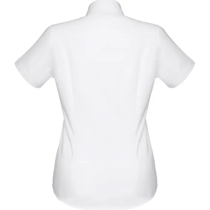 Gift Campaign Camicia maniche corte da donna in cotone oxford 130 g/m2 THC London WH> Camicie Personalizzate