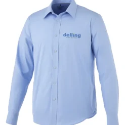 Gift Campaign Camicia uomo in popeline di cotone e 4% elastan 118 g/m2 Elevate Life></noscript> Camicie Personalizzate