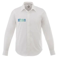 Gift Campaign Camicia uomo in popeline di cotone e 4% elastan 118 g/m2 Elevate Life></noscript> Camicie Personalizzate