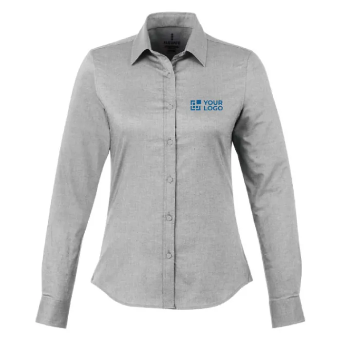 Gift Campaign Camicie aziendali da donna in cotone Oxford da 142 g/m2 Elevate Life> Camicie Personalizzate