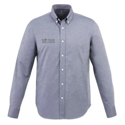 Gift Campaign Camicie aziendali da uomo in cotone oxford 142 g/m2 Elevate Life> Camicie Personalizzate