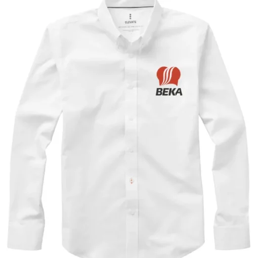 Gift Campaign Camicie aziendali da uomo in cotone oxford 142 g/m2 Elevate Life> Camicie Personalizzate