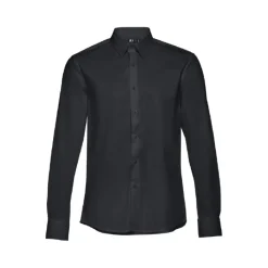 Gift Campaign Camicie da uomo con logo in tessuto popeline da 115 g/m2 THC Paris> Camicie Personalizzate