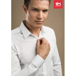Gift Campaign Camicie da uomo con logo in tessuto popeline da 115 g/m2 THC Paris></noscript> Camicie Personalizzate