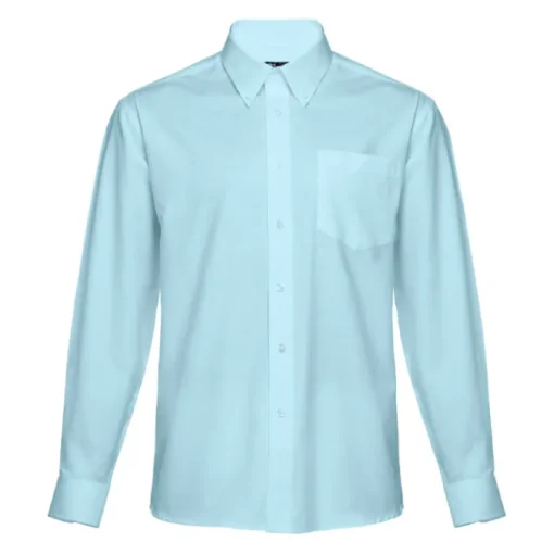 Gift Campaign Camicie da uomo con logo ricamato in tessuto oxford 130 g/m2 THC Tokyo> Camicie Personalizzate