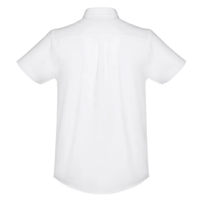 Gift Campaign Camicie maniche corte da uomo in cotone oxford 130g/m2 THC London WH> Camicie Personalizzate