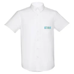 Gift Campaign Camicie maniche corte da uomo in cotone oxford 130g/m2 THC London WH></noscript> Camicie Personalizzate
