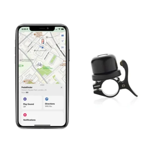 Gift Campaign Campanello per bicicletta localizzatore con rete Dov'e Pedal Finder> Gadget Per Bicicletta