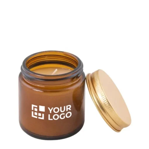 Gift Campaign Candela al profumo di salvia e sale marino in barattolino di vetro 75g> Candele
