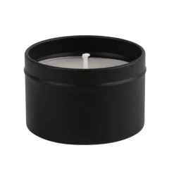 Gift Campaign Candela di paraffina in barattolo di metallo con coperchio abbinato></noscript> Candele
