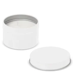 Gift Campaign Candela in cera vegetale in barattolo in acciaio riciclato></noscript> Candele