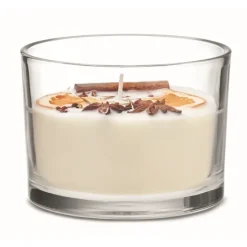 Gift Campaign Candela in cera vegetale al profumo di cannella e agrumi da 300gr> Candele