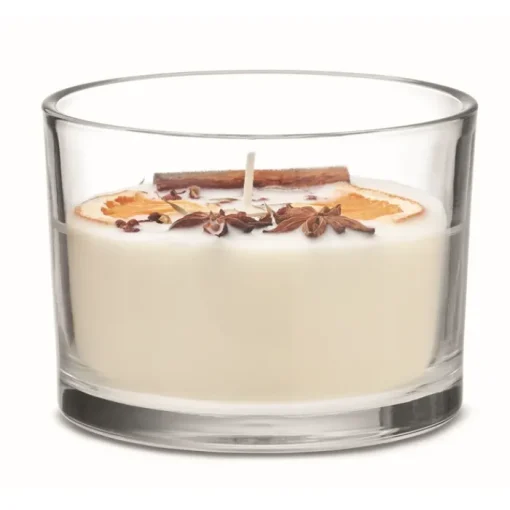 Gift Campaign Candela in cera vegetale al profumo di cannella e agrumi da 300gr> Candele