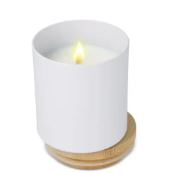 Gift Campaign Candela in cera vegetale barattolo di alluminio riciclato metallizzato> Candele