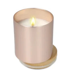 Gift Campaign Candela in cera vegetale barattolo di alluminio riciclato metallizzato></noscript> Candele