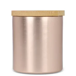 Gift Campaign Candela in cera vegetale barattolo di alluminio riciclato metallizzato></noscript> Candele