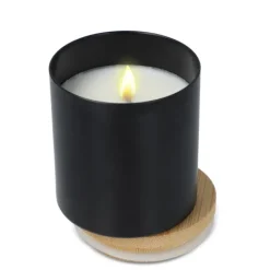 Gift Campaign Candela in cera vegetale barattolo di alluminio riciclato metallizzato></noscript> Candele