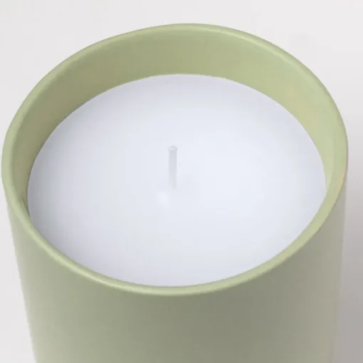 Gift Campaign Candela profumata alla vaniglia in elegante vasetto di ceramica> Candele