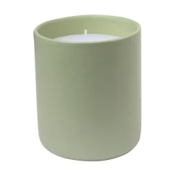 Gift Campaign Candela profumata alla vaniglia in elegante vasetto di ceramica> Candele