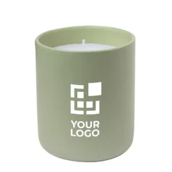 Gift Campaign Candela profumata alla vaniglia in elegante vasetto di ceramica></noscript> Candele