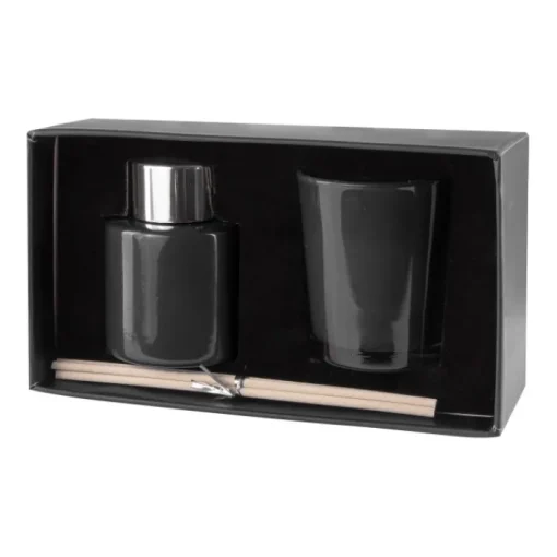 Gift Campaign Candela profumata e diffusore di aromi da 50ml con 4 bastoncini e Wellness> Gadget Per L'Ufficio