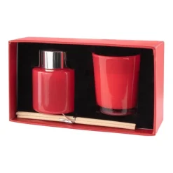 Gift Campaign Candela profumata e diffusore di aromi da 50ml con 4 bastoncini e Wellness></noscript> Gadget Per L'Ufficio