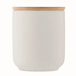 Gift Campaign Candela promozionale cera vegetale da 200 gr con aroma di lino fresco></noscript> Candele