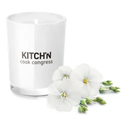 Gift Campaign Candela promozionale profumata in bicchierino Ambiance></noscript> Gadget Per Parrucchieri|Candele