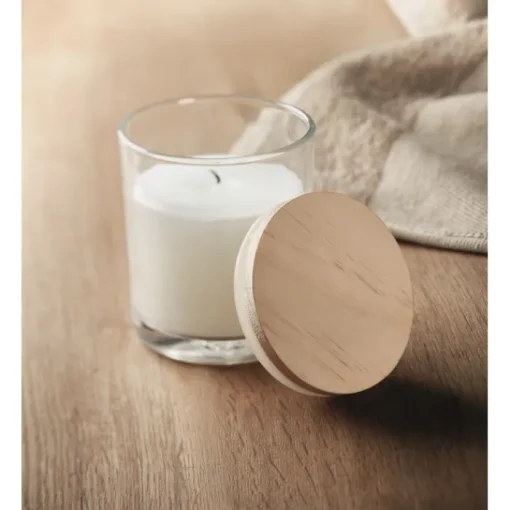 Gift Campaign Candele profumate alla vaniglia personalizzate con logo Ancient> Candele