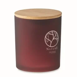 Gift Campaign Candele profumate con logo da 280g Candlelight Large> Candele
