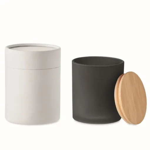 Gift Campaign Candele profumate con logo da 280g Candlelight Large> Candele