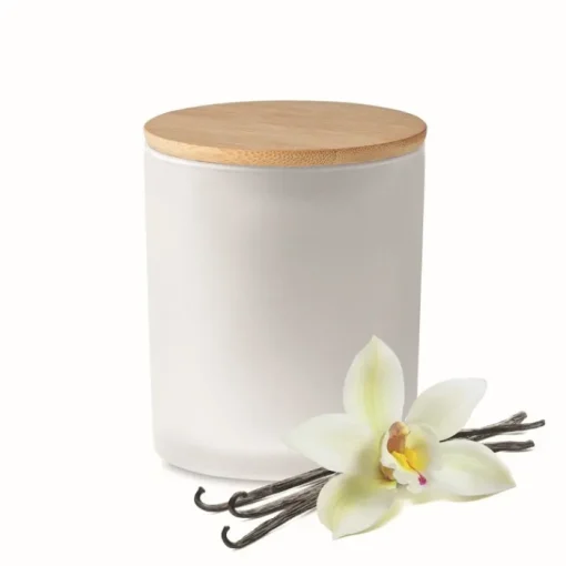 Gift Campaign Candele profumate con logo da 280g Candlelight Large> Candele