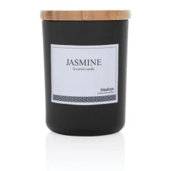 Gift Campaign Candele profumate da personalizzare con tappo in bambù Jasmine></noscript> Candele