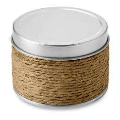 Gift Campaign Candele profumate in barattolino di alluminio con corde Fragrance> Gadget Per Parrucchieri|Candele